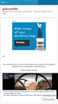 Mobile Screenshot of gin2000.wordpress.com