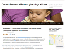 Tablet Screenshot of francescamarzano.wordpress.com