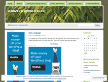 Tablet Screenshot of jedrzejmajewski.wordpress.com