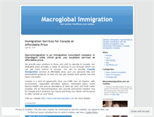 Tablet Screenshot of macroimmigration.wordpress.com