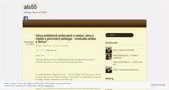 Desktop Screenshot of luka55.wordpress.com