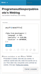 Mobile Screenshot of programasutilesporpablosoto.wordpress.com