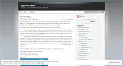 Desktop Screenshot of muddiedwater.wordpress.com