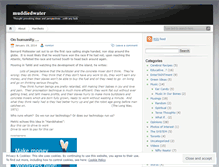 Tablet Screenshot of muddiedwater.wordpress.com