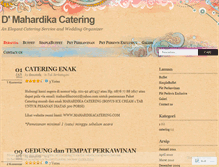 Tablet Screenshot of dmahardika.wordpress.com