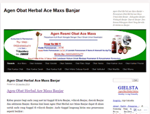 Tablet Screenshot of agenobatherbalacemaxsbanjar.wordpress.com