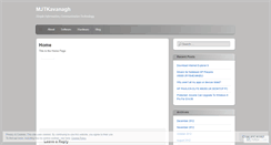 Desktop Screenshot of mjtkavanagh.wordpress.com