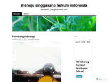 Tablet Screenshot of bengkuluutara.wordpress.com