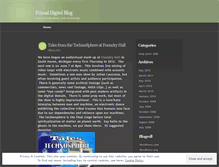 Tablet Screenshot of primaldigital.wordpress.com