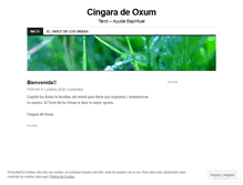 Tablet Screenshot of eltarotdelosorixas.wordpress.com