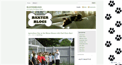 Desktop Screenshot of baxterblogs.wordpress.com