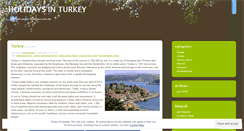 Desktop Screenshot of enjoyholidaysinturkey.wordpress.com