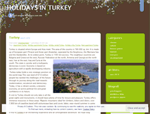 Tablet Screenshot of enjoyholidaysinturkey.wordpress.com