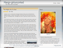 Tablet Screenshot of margogirluncorked.wordpress.com