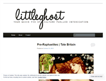 Tablet Screenshot of littleghostweb.wordpress.com