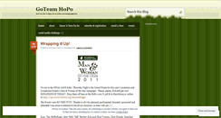 Desktop Screenshot of goteamhopo.wordpress.com