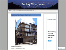 Tablet Screenshot of bechayv.wordpress.com