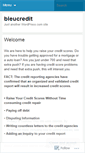 Mobile Screenshot of bleucredit.wordpress.com