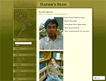 Tablet Screenshot of datsir.wordpress.com