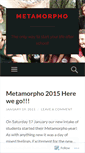 Mobile Screenshot of metamorphoblog.wordpress.com