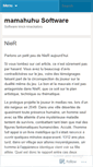 Mobile Screenshot of mamahuhusoftware.wordpress.com