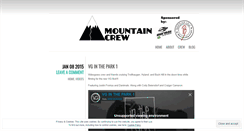 Desktop Screenshot of mountaincrewsnow.wordpress.com