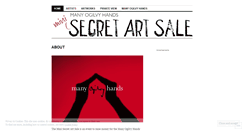 Desktop Screenshot of mohsecretartsale.wordpress.com