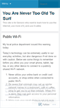 Mobile Screenshot of internetuseforseniors.wordpress.com