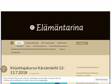 Tablet Screenshot of elamantarinayhdistys.wordpress.com