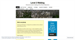 Desktop Screenshot of elilevel3.wordpress.com