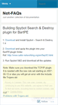 Mobile Screenshot of notfaqs.wordpress.com