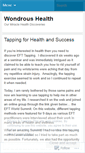 Mobile Screenshot of healthfortwo.wordpress.com