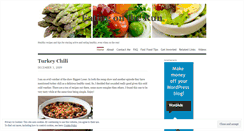 Desktop Screenshot of eatingontherun1.wordpress.com