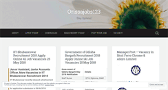 Desktop Screenshot of orissajobs123.wordpress.com