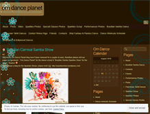 Tablet Screenshot of omdance.wordpress.com