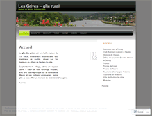 Tablet Screenshot of lesgrives.wordpress.com