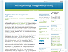 Tablet Screenshot of abouthypnotherapy.wordpress.com