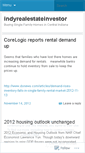 Mobile Screenshot of indyrealestateinvestor.wordpress.com