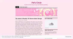 Desktop Screenshot of patscircle.wordpress.com