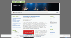 Desktop Screenshot of fadlillah.wordpress.com