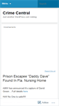 Mobile Screenshot of crimecentral.wordpress.com
