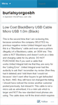 Mobile Screenshot of burialsyorgosbh.wordpress.com