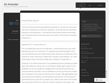 Tablet Screenshot of amandasbracelets.wordpress.com