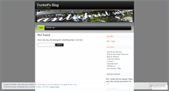 Desktop Screenshot of dunkell.wordpress.com