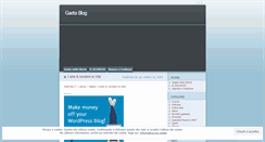 Desktop Screenshot of gaetablog.wordpress.com