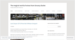 Desktop Screenshot of grossoutwine.wordpress.com