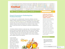 Tablet Screenshot of kidsreads.wordpress.com
