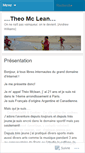 Mobile Screenshot of mcleantheo.wordpress.com