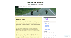 Desktop Screenshot of boundforalaska.wordpress.com