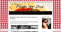 Desktop Screenshot of pastaforone.wordpress.com